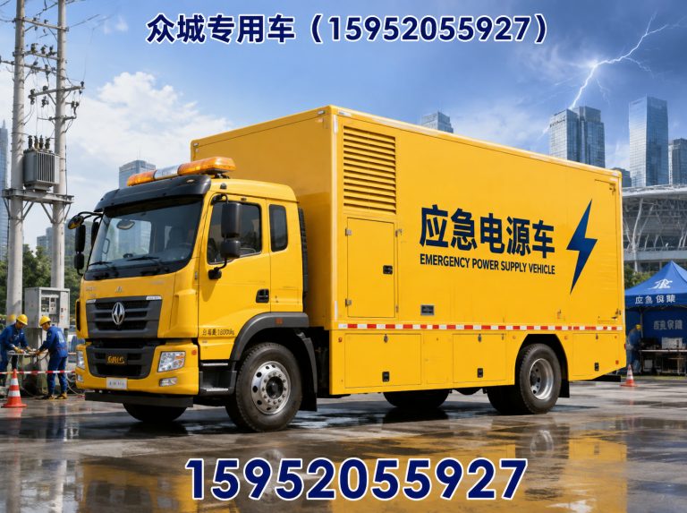 仪征市抢险排水车展示图